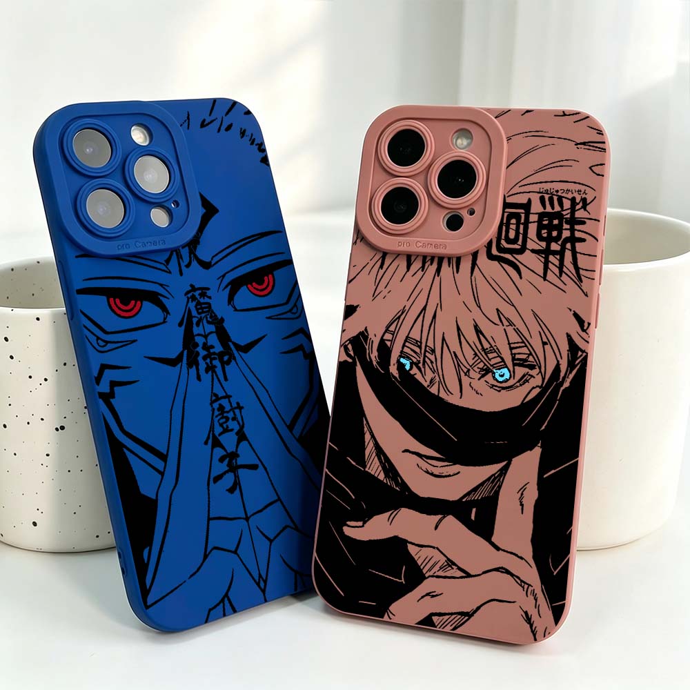 애니메이션 주술회전 멋진 커버 실리콘 케이스 아이폰 1 - Phone Cases Xs Iphone 리뷰 및 가격