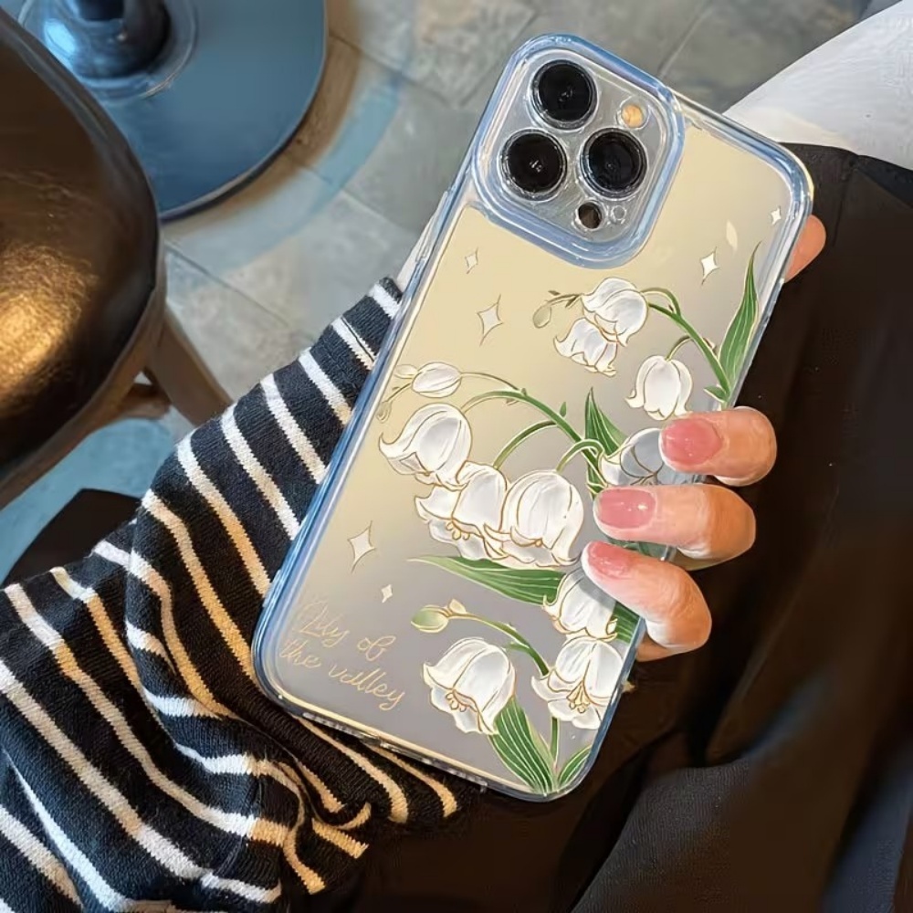 빈티지 은방울꽃 폰 케이스 (아이폰 18, 17, 에어 - Phone Cases With Camera Cover 리뷰 및 가격