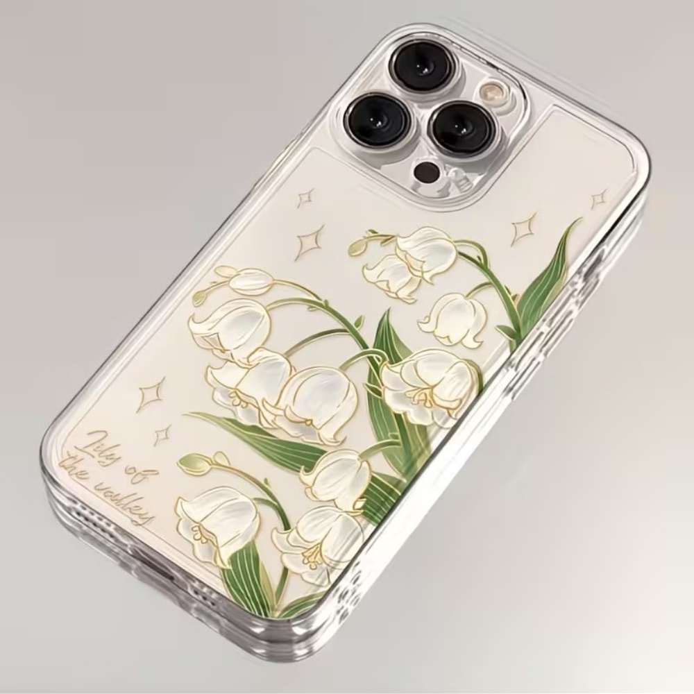 빈티지 은방울꽃 폰 케이스 (아이폰 18, 17, 에어 - Phone Cases With Camera Cover 리뷰 및 가격