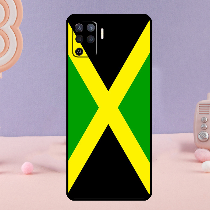 자메이카 국기 전화 케이스 Oppo A80 A60 A4 - Phone Cases Jamaica 리뷰 및 가격