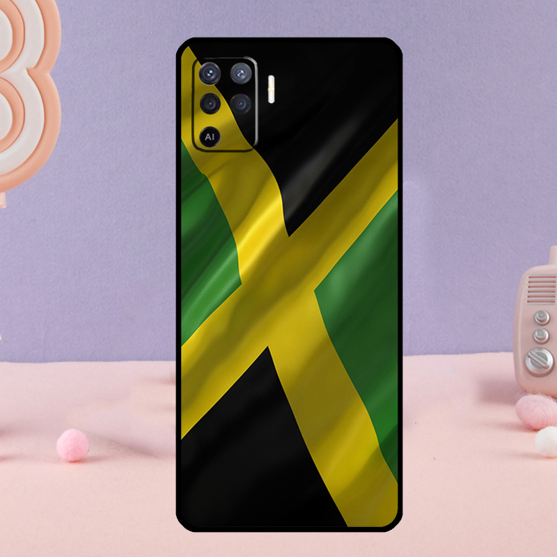 자메이카 국기 전화 케이스 Oppo A80 A60 A4 - Phone Cases Jamaica 리뷰 및 가격