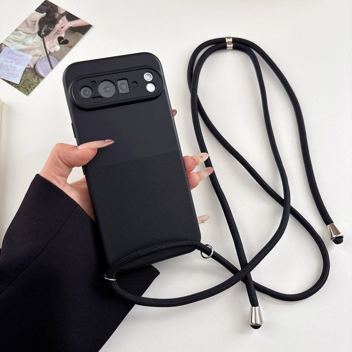 크로스바디 랜야드 스트랩 무광 TPU 폰 케이스 (구글 - Phone Cases With Loop 리뷰 및 가격