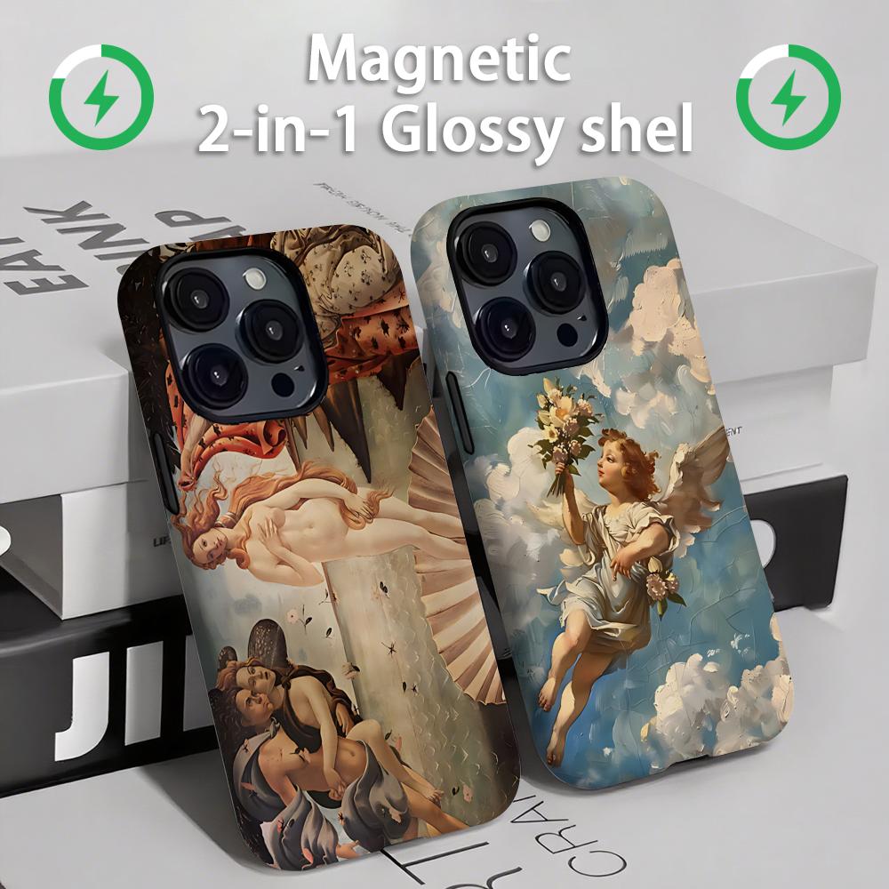 르네상스 예술 그림 휴대폰 케이스 마그네틱 2-in-1 - Phone Cases Art 리뷰 및 가격