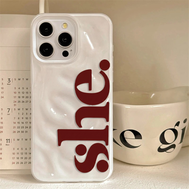 미니멀 SHE 소프트 TPU 폰 케이스 아이폰 17 1 - Phone Cases Shein 리뷰 및 가격