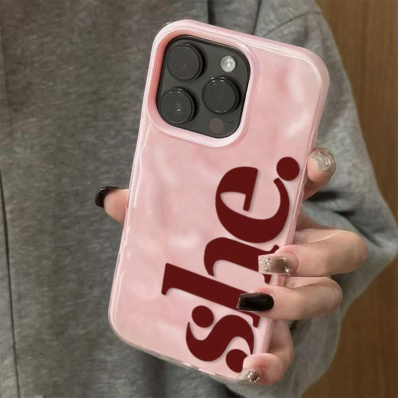미니멀 SHE 소프트 TPU 폰 케이스 아이폰 17 1 - Phone Cases Shein 리뷰 및 가격