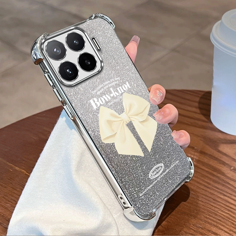 샤오미 17T 프로 케이스용 글리터 도금 보호 커버 F - Glitter Shockproof Case 리뷰 및 가격