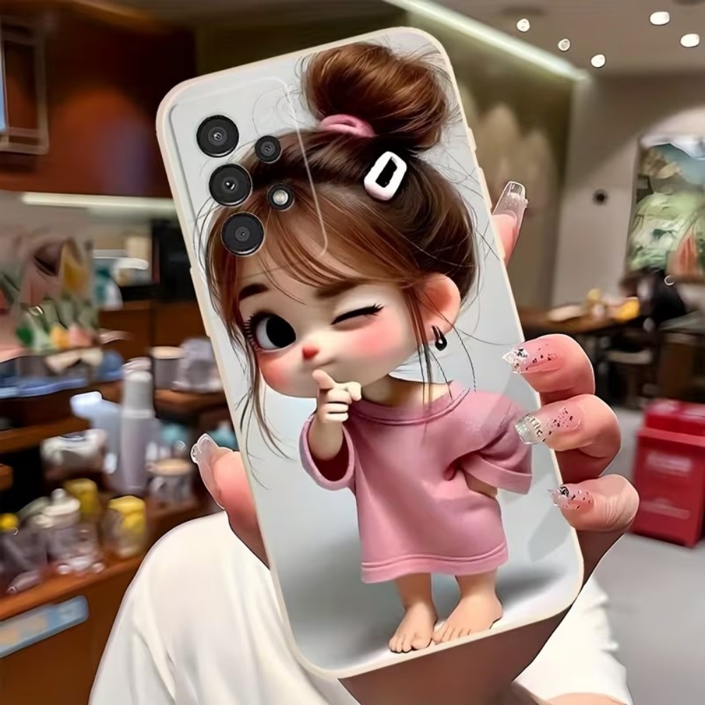 귀여운 만화 소녀 패턴 디자인 삼성 갤럭시 S26 S2 - Phone Cases Samsung S25 Fe 리뷰 및 가격