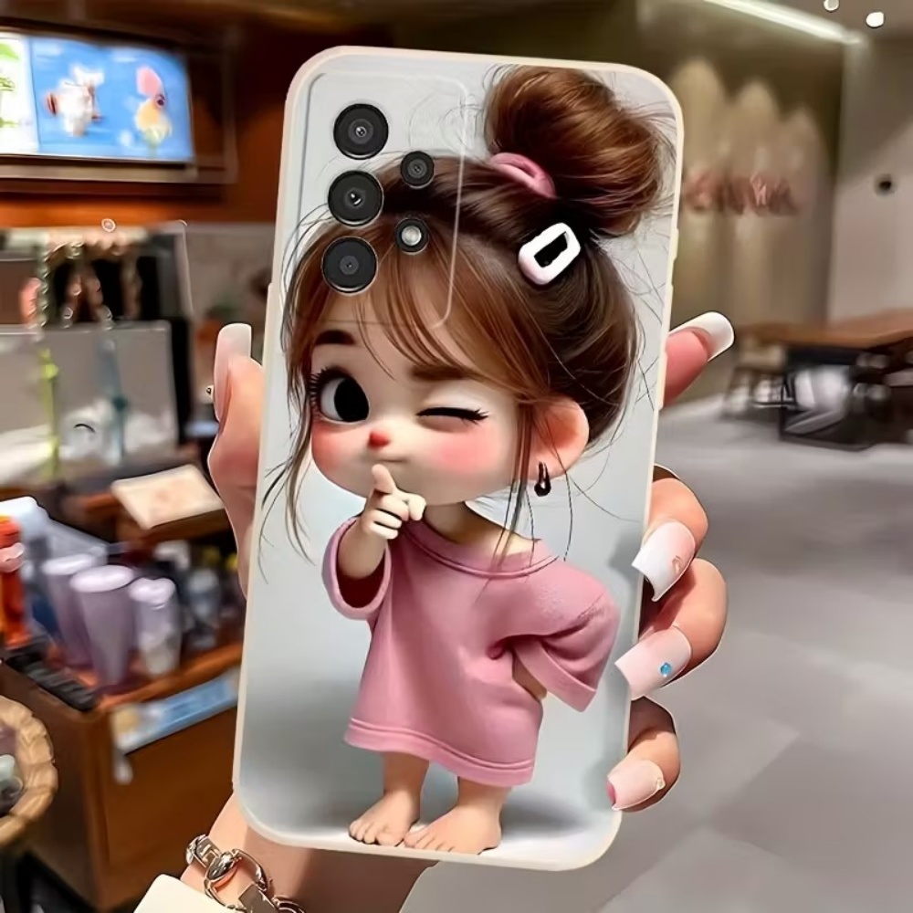 귀여운 만화 소녀 패턴 디자인 삼성 갤럭시 S26 S2 - Phone Cases Samsung S25 Fe 리뷰 및 가격