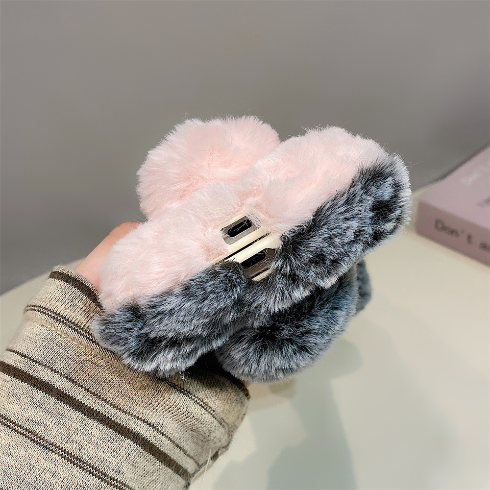 귀여운 토끼 귀 플러피 스탠드 폰 케이스 삼성 갤럭시  - Phone Cases For Samsung Galaxy 리뷰 및 가격
