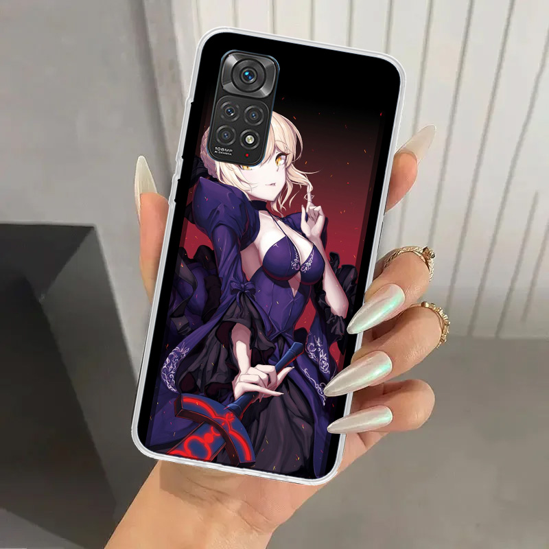 페이트 제로 스테이 나이트 세이버 샤오미 레드미 노트  - Phone Cases Shein 리뷰 및 가격