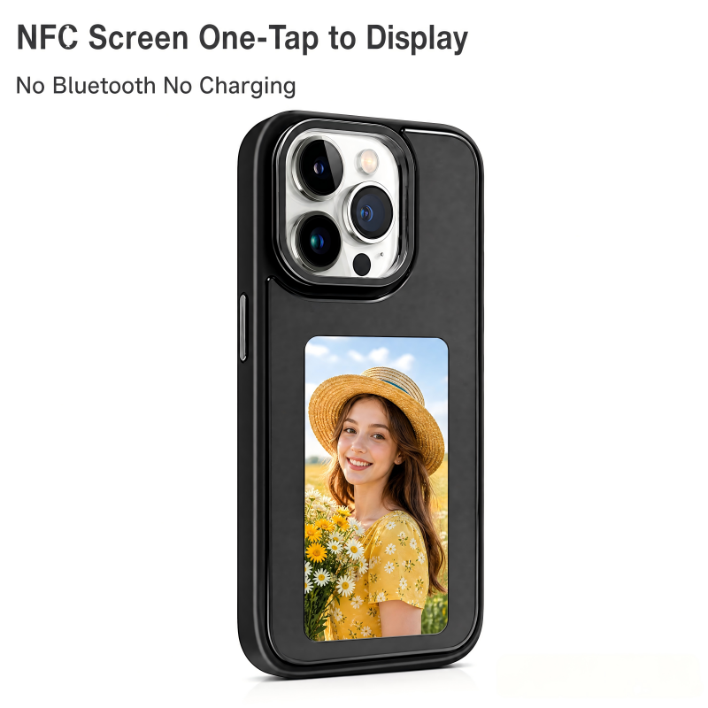 NFC 패시브 4색 E-잉크 디스플레이 폰 케이스 (아 - Phone Cases With Pictures 리뷰 및 가격