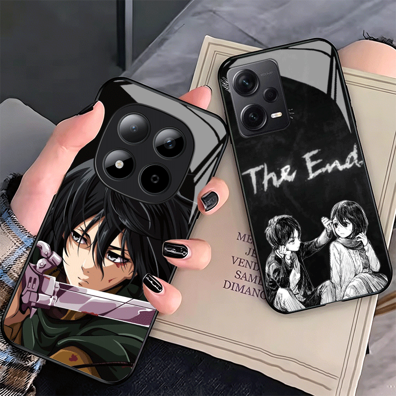 A-Attack On T-Titan 미카사 유리 휴대폰 - Phone Cases On Shein 리뷰 및 가격