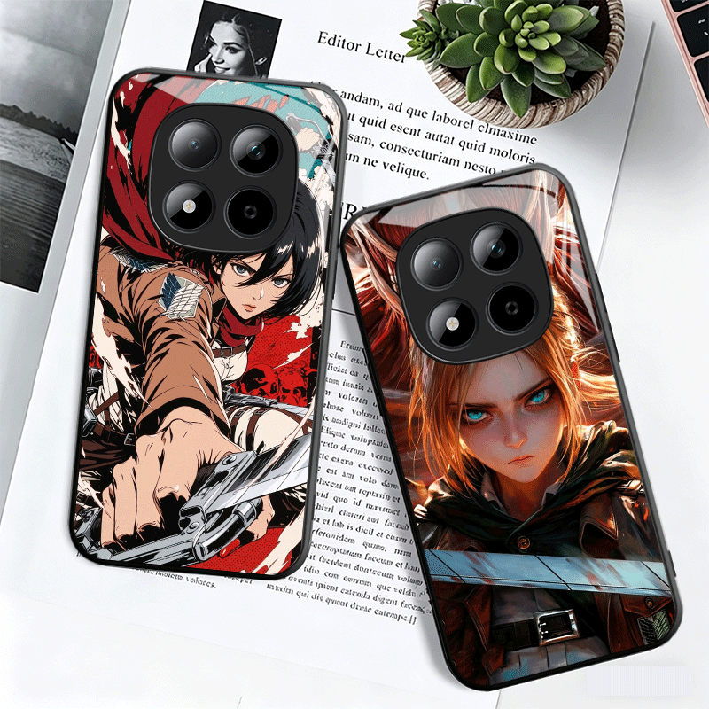 A-Attack On T-Titan 미카사 유리 휴대폰 - Phone Cases On Shein 리뷰 및 가격