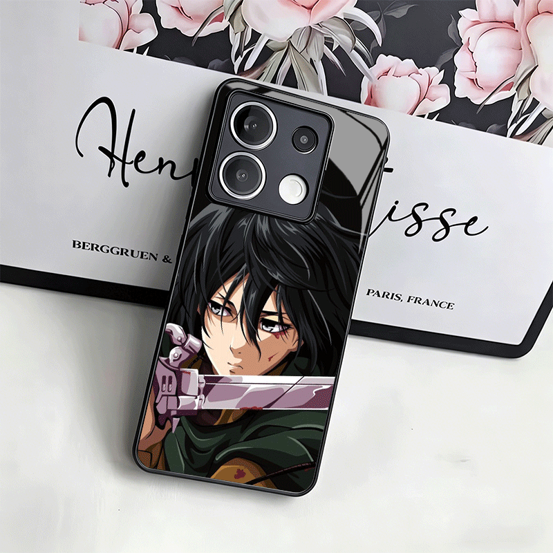 A-Attack On T-Titan 미카사 유리 휴대폰 - Phone Cases On Shein 리뷰 및 가격