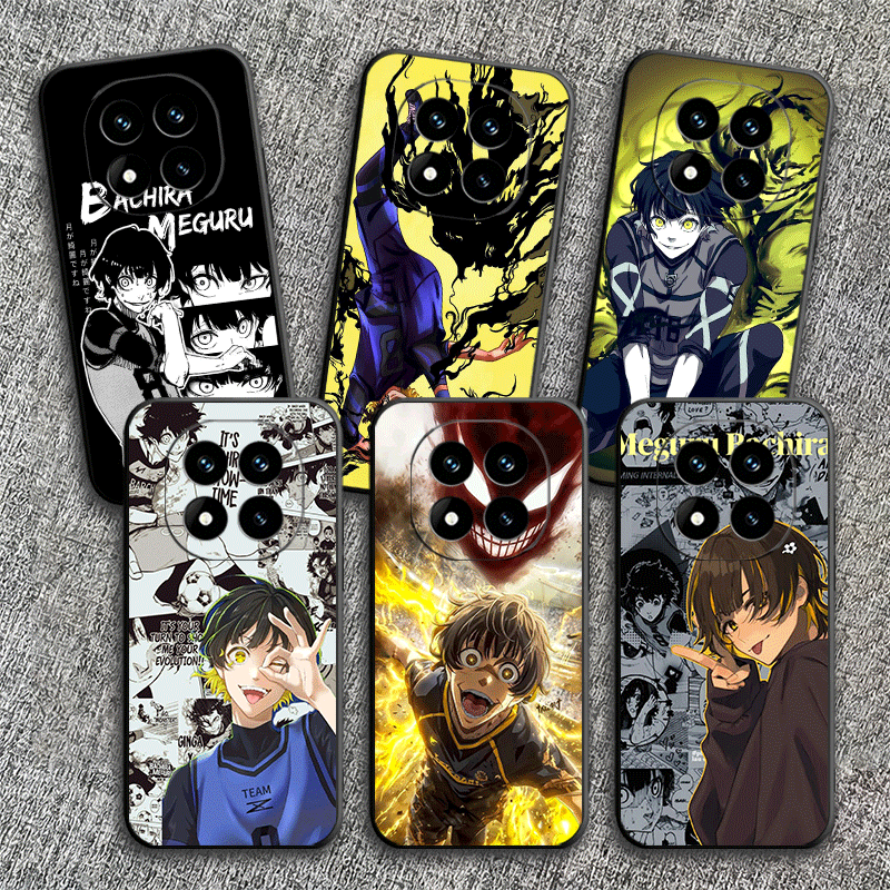 블루 L-Locks 바치라 메구루 소프트 폰 케이스 ( - Phone Cases Shein 리뷰 및 가격