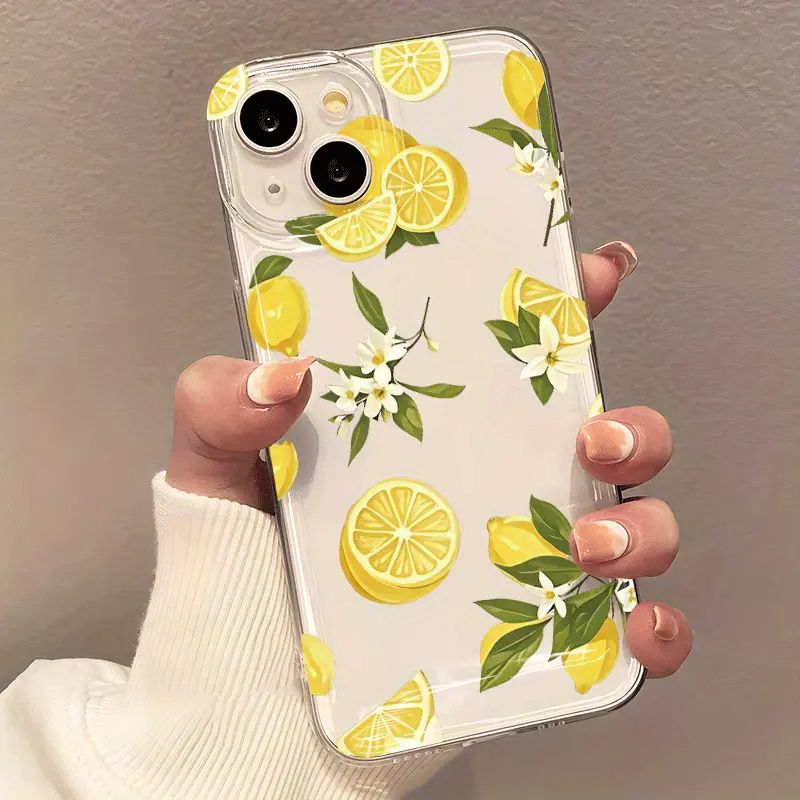 여름 과일 레몬 꽃 투명 폰 케이스 삼성 갤럭시 S25 - Phone Cases Samsung S25 Fe 리뷰 및 가격