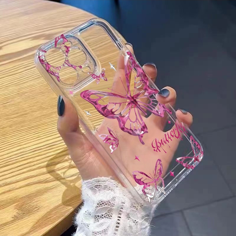 Y2K 글리터 나비 폰 케이스 (아이폰 17 에어 16 - Glitter Shockproof Case 리뷰 및 가격