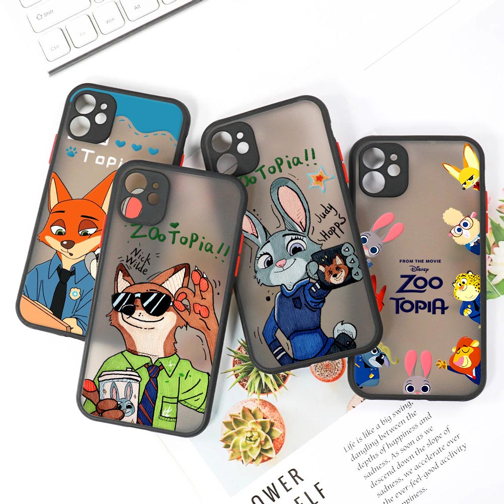 디즈니 닉 주디 무광 반투명 케이스 아이폰 17E 17 - Phone Cases Xs Iphone 리뷰 및 가격