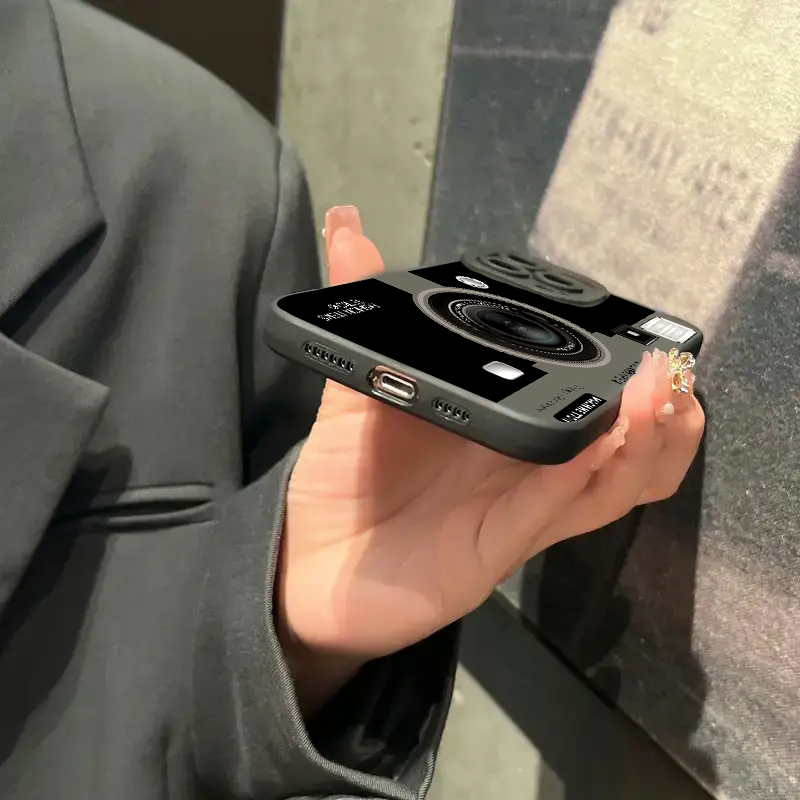 빈티지 카메라 실리콘 소프트 TPU 폰 케이스 (아이폰 - Phone Cases With Camera Cover 리뷰 및 가격