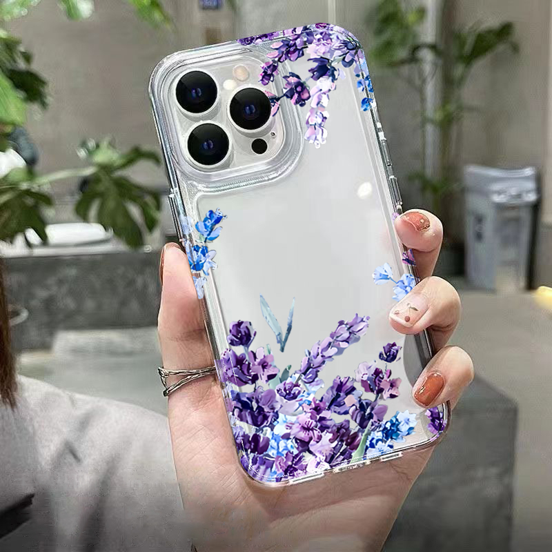보라색 꽃무늬 샤오미 12 13 12T 13T 15 1 - Phone Cases Purple 리뷰 및 가격