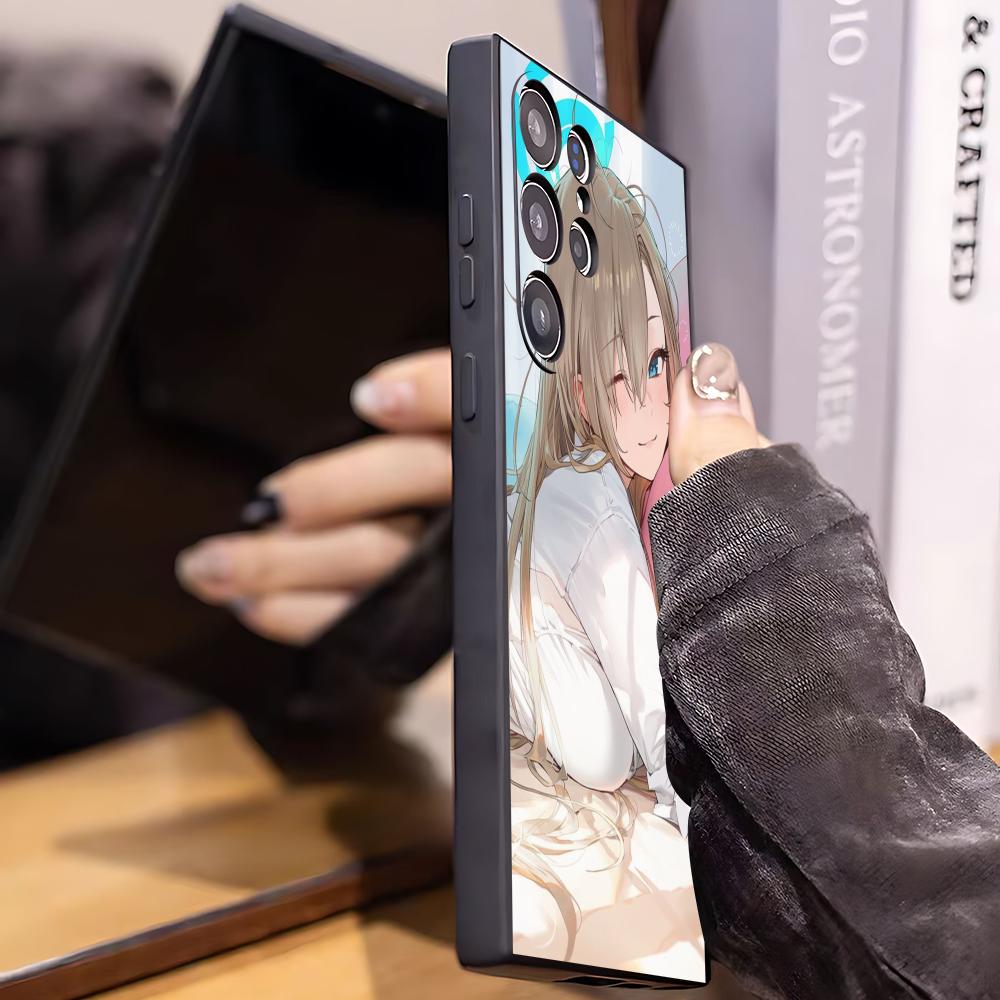 핫 블루 아카이브 그릴 아스나 폰 케이스 삼성 갤럭시  - Phone Cases Galaxy S23 리뷰 및 가격